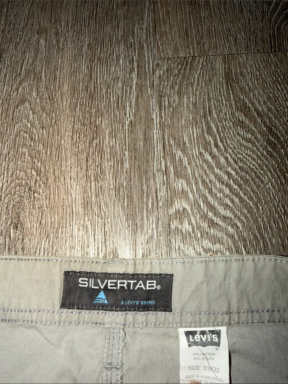 Levi’s Silver tab Jeans Men's Cargo Pants in Light Khaki size 33 vintage y2k